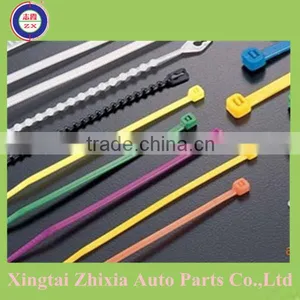 Popular Sell !! ZX Supplier Cable Ties Heat Resistant/cable Nylon Tie/plastic Tie for Wire Made in China thumbnail-1