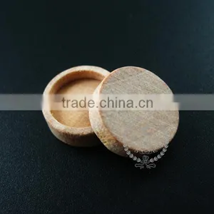 14mm Setting Size Natual Log Wood Round Bezel Pendant Setting DIY Findings Bezel Tary Supplies 1411134 thumbnail-4