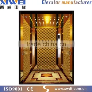 High Quality Famous Brand XIWEI Best-selling Traction Machine Villa Lift thumbnail-1