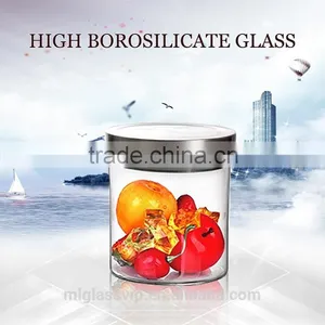 600ml Kitchen Food Storage Glass Jar N6045 thumbnail-1