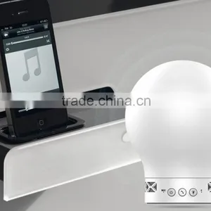 Mushroom Color Changed Music Player Lamp Bluetooth Speaker thumbnail-2
