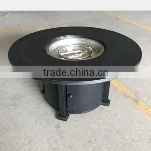 54"x 54" Round Conversational Patio Seating With Fire Table thumbnail-3