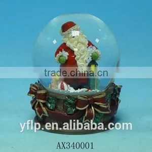 2015 Factory Hot New Products Resin Globes Crafts for Christmas Gifts thumbnail-2
