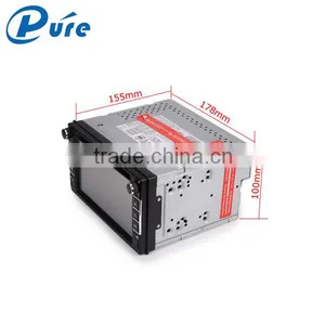 Manufacturer Car DVD Player With 3G Radio Car Player Double Din 6.2 Inch Car DVD Player thumbnail-4