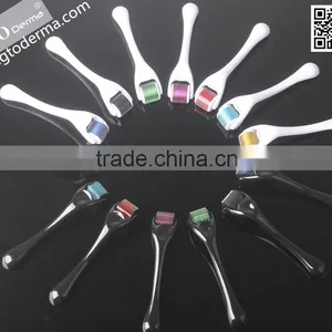 GTO Silver and Golden Handle 540 Needle Microneedle Derma Roller thumbnail-3