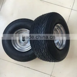 Top Quality 13 x 6.5-6 Pneumatic Golf Cart Wheel Assembly thumbnail-2