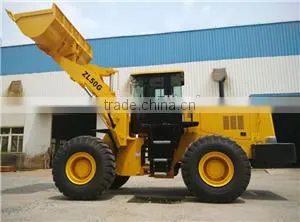 ZL50G Wheel Loader Bucket Capacity 2.7-4.5m3 160KWengine 23.5-25tire thumbnail-2