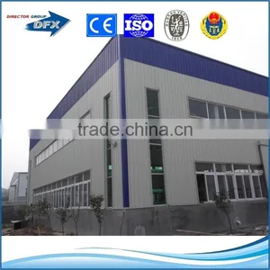 Low Cost Q235 Prefabricated Large Span Industrial Steel Structure Garden Shed Storage Shed thumbnail-1