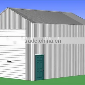 Steel Frame Building Car Port Storage thumbnail-1
