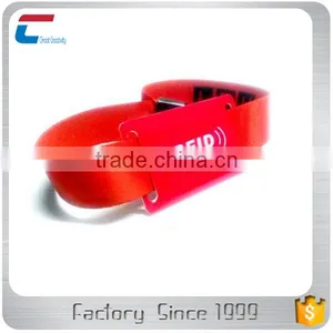 Custom LOGO Activity Wristband One Time Use RFID Smart Wristbands for Festival Events thumbnail-3
