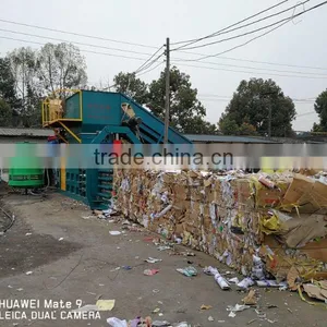 Cardboard Baler Machine for Sale/recycling Cardboard Baling Press/ Cardboard Compactor thumbnail-1