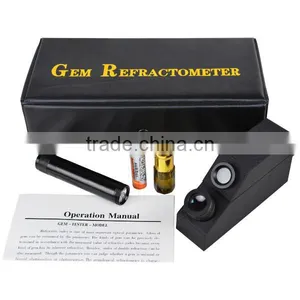Gemology Gemstone Gemalogical Gem Refractometer w/ Monochromatic Light Filter + Polarizing Lens 1.30 ~ 1.81 RI Range thumbnail-2
