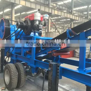 Nigeria Mobile Jaw Crusher Crushing Plant thumbnail-3