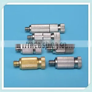 12/24" 10/24" 3/16" M5 Nickel Plated Brass/Stainless Steel/SS Cooling Fog Mist Nozzle thumbnail-1