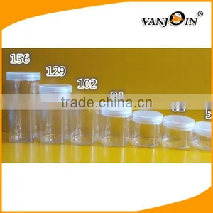 50ml/100ml/120ml/150ml/200ml/250ml Round PET Pharmaceutical Plastic Jar thumbnail-5