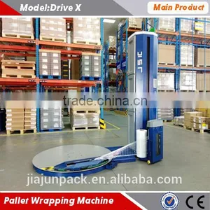 Good Price Newest Fully Automatic Pallet Stretch Wrapping Machine With 300% Pre-stretch SIEMENS Control System CE thumbnail-1
