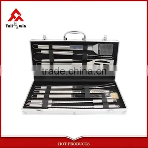 Stainless Steel Bbq Grill Tools Set Barbecue Accessories Utensils thumbnail-3