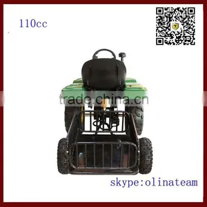 Hot Sale China Cheapest 4 Wheel 110cc Mini Farm Tractor Price thumbnail-2
