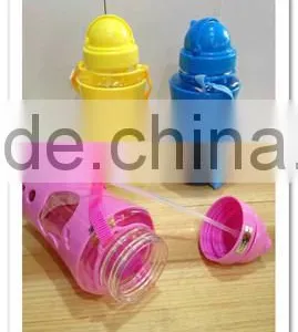 2015 Wholesale Children Space Water Bottle With Straw/BPA Free Plastic Water Bottle With Straw thumbnail-2