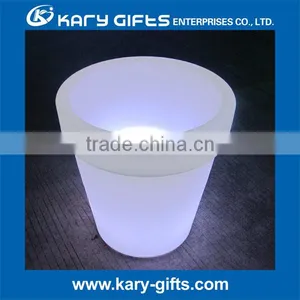 Luminous Garden Plastic Led Flower Pot Rechargeable Flower Planters thumbnail-1