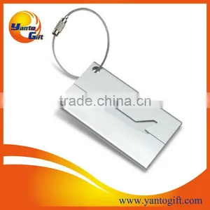Custom Metal Luggage Tag With Engraving thumbnail-1