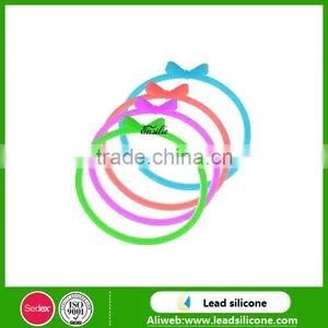 Fashion Personalized Silicone Bracelet - Multi-colored Rabbit/ Wholesale Silicone Bracelet thumbnail-2