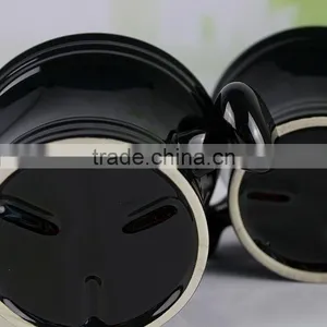 Factory Wholesale Custom Porcelain Ceramic Soap Mug, Shaving Bowl With Handle thumbnail-5