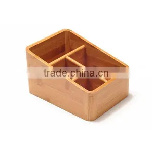 2017 Natural Bamboo Storage Box, Bamboo Display Wood Box for Storage, Bamboo Show Box thumbnail-4