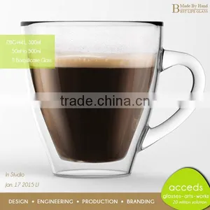 Borosilicate Different Types Double Glass Cup for Hot Drinks thumbnail-1