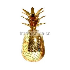 Brasss Pineapple Mug and Wine Cooler thumbnail-1