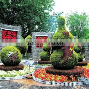 Factory Price High Quality Artificial Green Sculpture for Decoration thumbnail-6