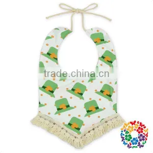 Hot Sales New Design 100% Cotton Lovely Baby Bandana Drool Bibs thumbnail-4
