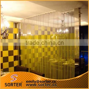 2016 Customized Modern Metal Wire Mesh Salon Room Dividers thumbnail-2