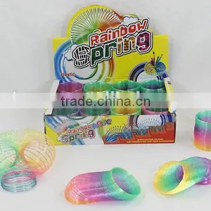 Hot Sale Plastic Rainbow Spring With Printed Dolphin Kids Educational Toys/ Magic Rainbow Circle thumbnail-1