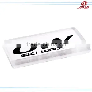 Snowboard Ski Plexiglass/ Acrylic Wax Ice Scraper Promotional thumbnail-1