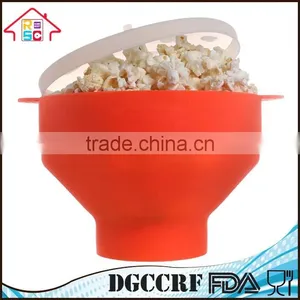 Food Grade Microwave Silicone Popcorn Maker Popcorn Poppers thumbnail-1