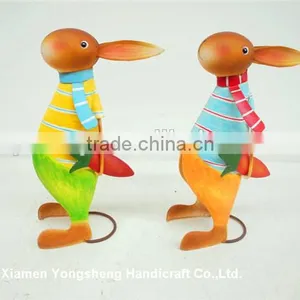 Garden Animal Statue, Rabbit Statues Garden Decoration thumbnail-1
