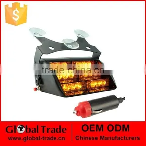 12V 18LED Car Auto Truck LED Beacon Emergency Recovery Flashing Warning Strobe Light Amber Red Blue White Mix A1917 thumbnail-1