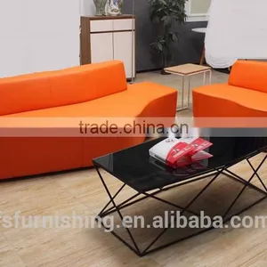 Amazing High Fashion Project Furniture Modern Colorful Backrest Sofa Chair Free Style Waiting Seats for Shopping Center thumbnail-5