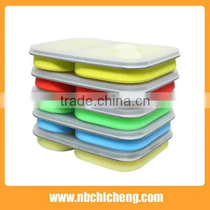 Kitchenware Set Silicone Fast Food Box, Silicone Lunch Box, Silicone Folding Box thumbnail-4