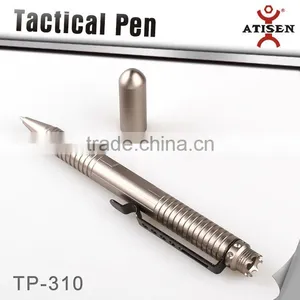 Aluminum Tactical Pen CNC CATCH Self Defense Liquid Titanium CROWN BEZEL thumbnail-2