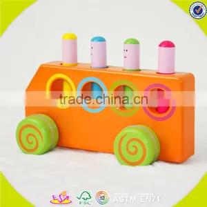Wholesale Baby Wooden Truck Toy Car Fashion Kids Wooden Truck Toy Car Popular Children Wooden Truck Toy Car W04A147 thumbnail-4