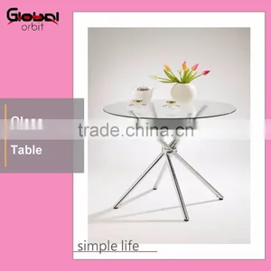 Durable Home Furniture Metal Leg With Wood Top Square Coffee Table thumbnail-6
