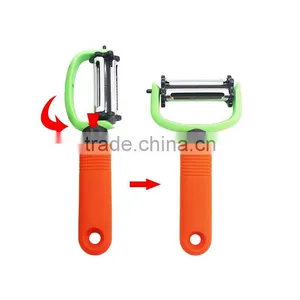 Hot Sale Stainless Steel 3 in 1 Vegetable Slicer Peeler Wholesale thumbnail-6