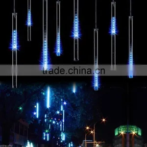 2016 New Arrival 30CM Meteor Shower Rain Tubes LED Christmas Light Wedding Party Snowfall Tree Garden Xmas String Light Outdoor thumbnail-2