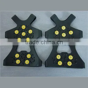 Fashion Professional Convenient Ice Spikes Anti-slip Silicone Rubber Crampons thumbnail-1