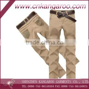Man's Spring & Summer Solid Bright Color Fashionable Casual Pants thumbnail-1