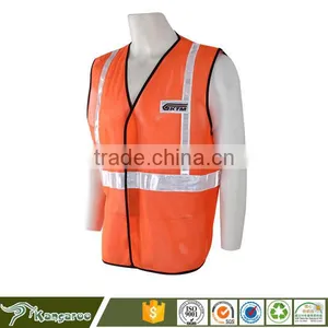 Polyester Fabric For Safety Vest With Reflective Tape thumbnail-1