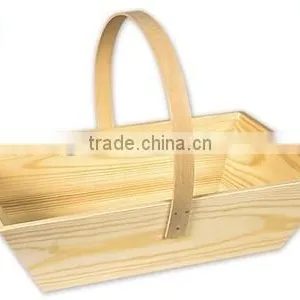 Unfinished Wooden Serving Tray for Kitchen thumbnail-1