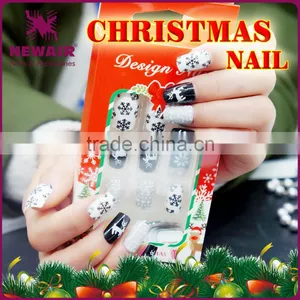 2017 New Arrival Imported ABS Christmas Artificial Nail Base thumbnail-6